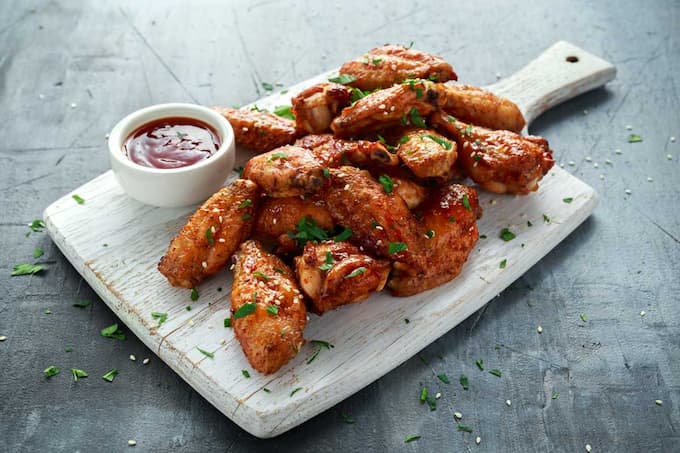 Baked Chicken Wings at 400 Nutrition Facts