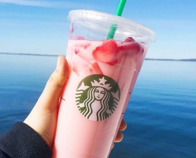 Pink Drink Starbucks Refresher