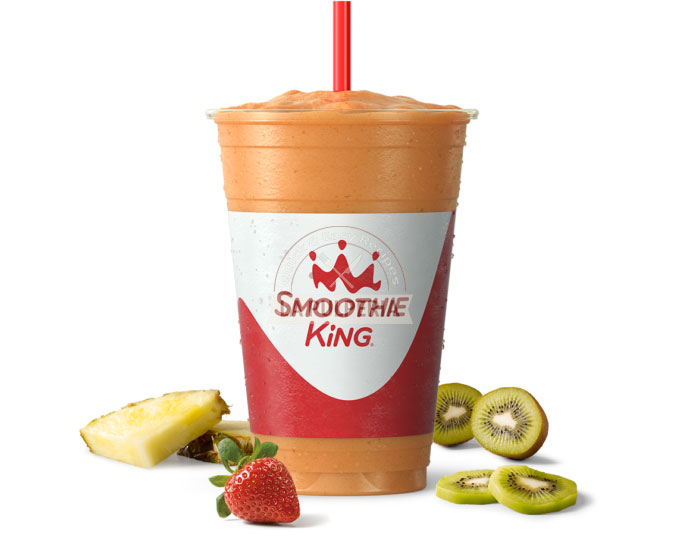 smoothie king pineapple surf calories