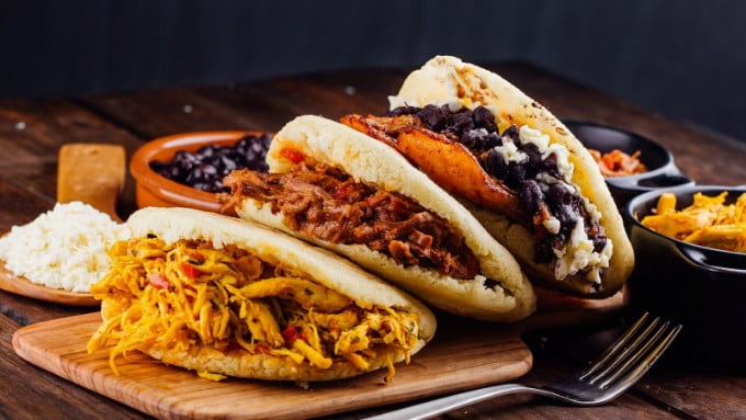 Arepas is another famous dish of Latin cuisine