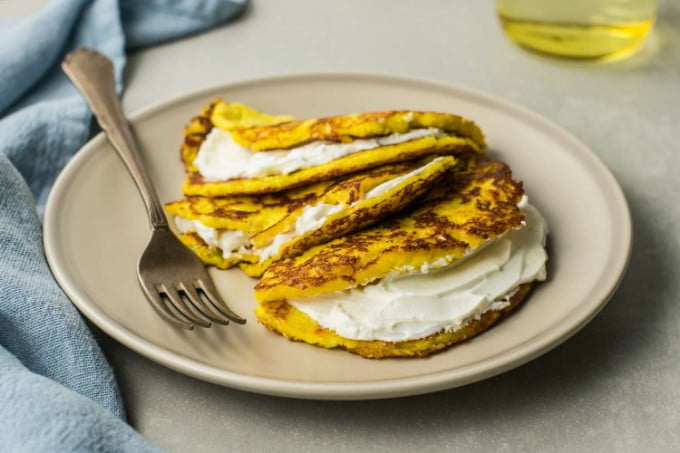 Latin sweet corn pancake that is sure to captivate your taste buds