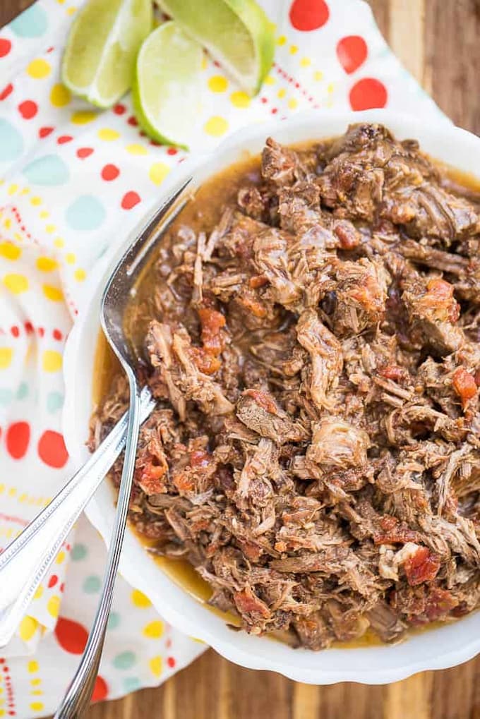 Slow-Cooked Shredded Chipotle Beef (or Chipotle Beef Barbacoa)
